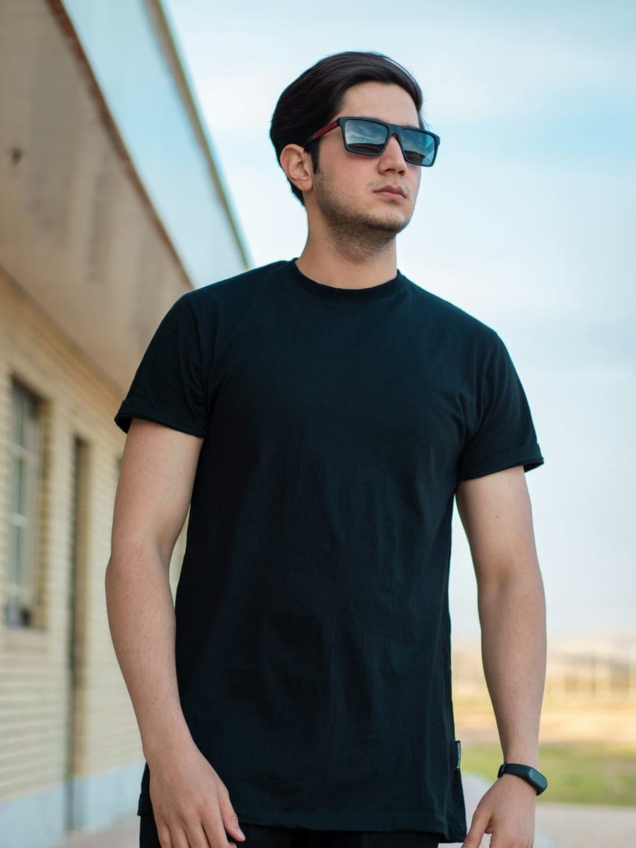 ストレッチ クルーネックTシャツ